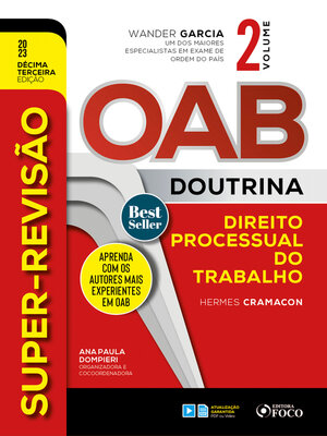 cover image of Super-Revisão OAB Doutrina--Direito Processual do Trabalho